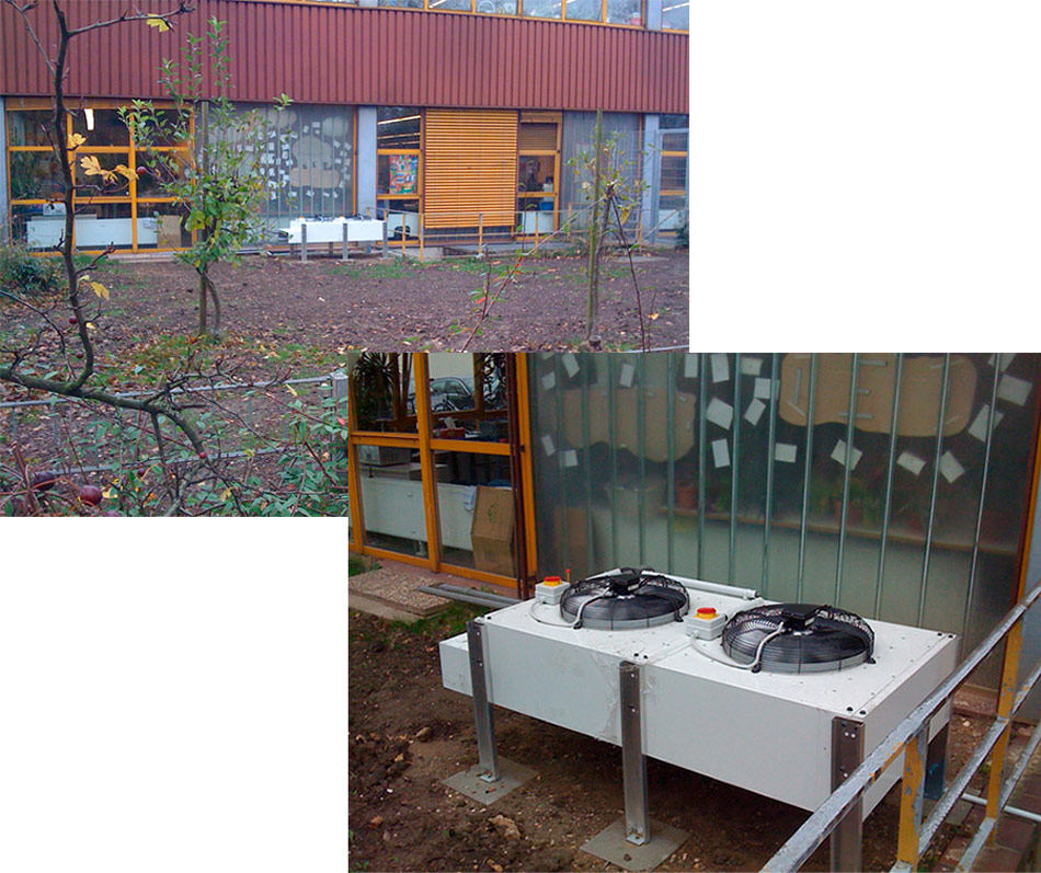 Geothermisch klimatisierte Rechenzentren